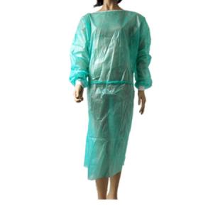Quality Waterproof Bacterial Proof Green 30g Hospital Gown Disposable wholesale