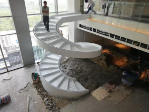 Quality Curved Staircase Guangzhou Manufacturer Large Project in Australia Sydney wholesale