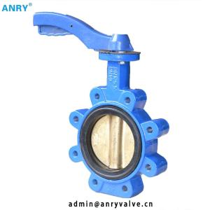 Quality Flanged Wafer Lug Style Butterfly Valve CI GGG40 Body PN16 Disc Butterfly Valve wholesale