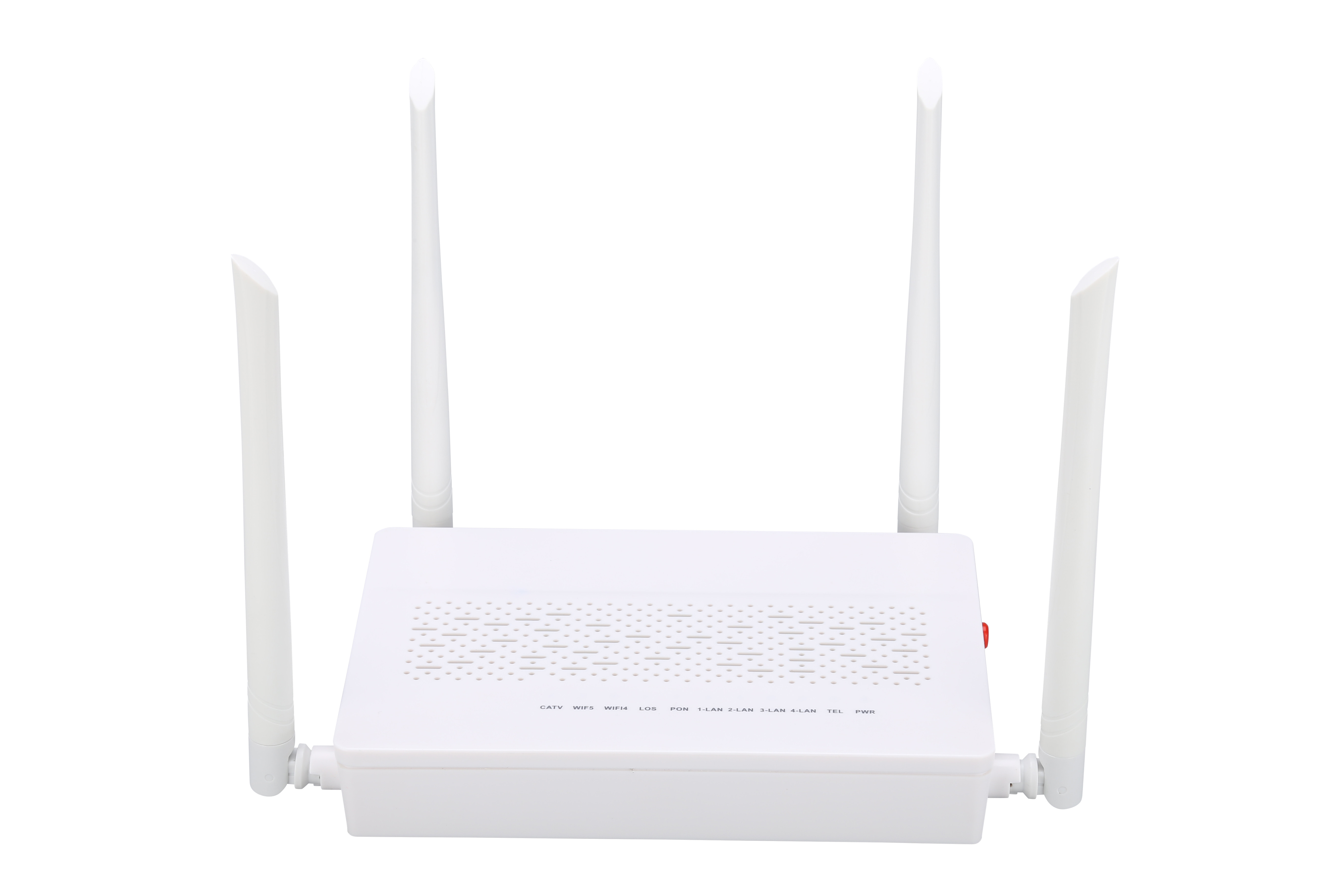 4GE 2.4G / 5G WIFI POTS CATV GPON ONU Modem SC Single Mode Single Fiber