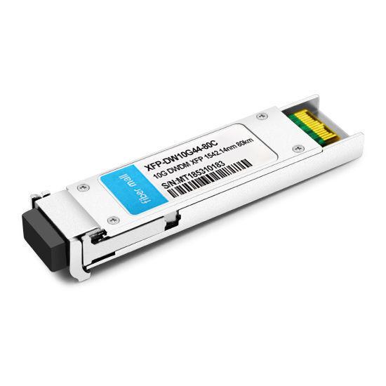 Extreme 10244 Compatible 10G DWDM XFP C44 100GHz 1542.14nm 80km LC SMF DDM