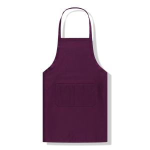 Quality Kitchen Anti Pilling Ladies Cooking Apron With Printing Logo wholesale