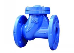 Quality 10/16 Mpa Flange End Ball Type Check Valve Anti Oxidation Cast Iron wholesale