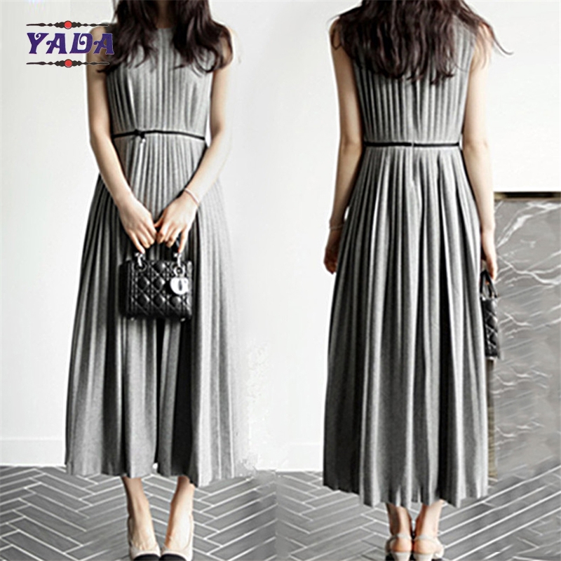 Fashion elegant sleeveless party long sexy spring summer woman dress cheap China clothing for women