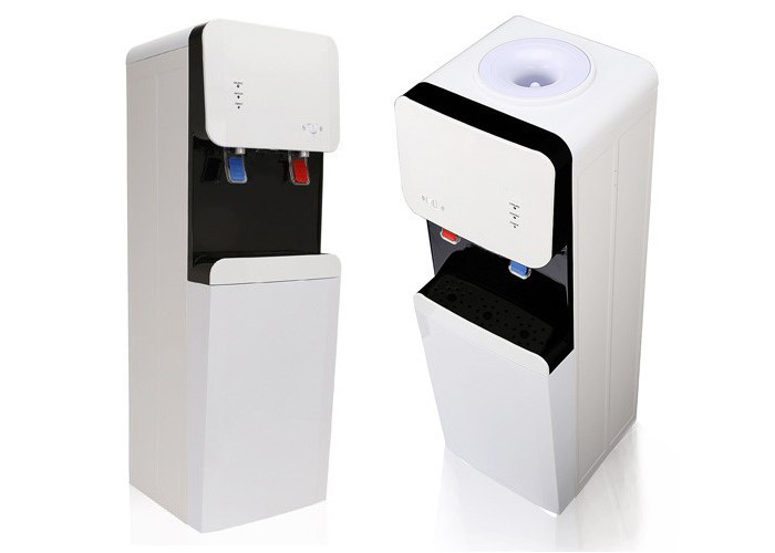 Compressor Cooling Free Standing Water Dispenser , Hot Cold Water Bottle Dispenser
