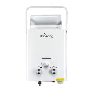 Quality Camping Outdoor Flue LPG Gas Water Heater 5.5-8L Portable White Black wholesale