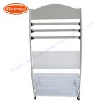 Journal Shelf Library Book Rack Metal Magazine Stand