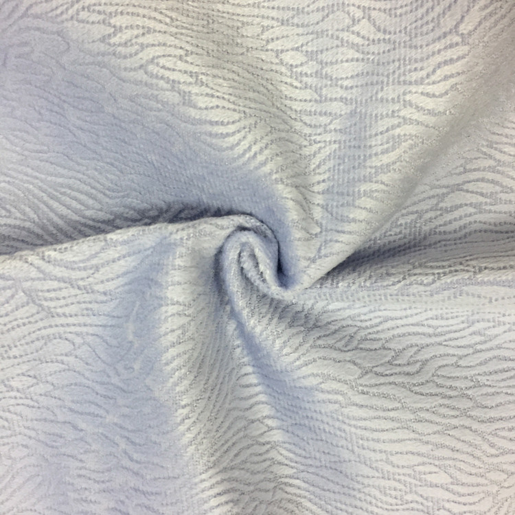 Burnout Composite Fabric Grey Textured Upholstery Fabric