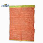 Customized Logo PE Raschel Mesh Bag for Agriculture Onion Fruit Packaging Custom