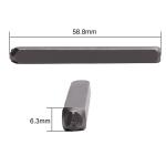 36 Pcs Steel Jewelry Metal Stamping Kit Compact Size Box