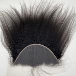 Kinky straight Transparent Hd Lace Frontal 13X6 Lace Front Human Hair Pre
