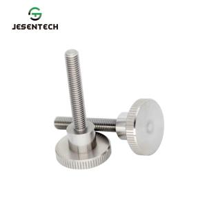 Quality CNC Turning Stepped Knurled Head Screw Customized For Petrochemical Equipment wholesale
