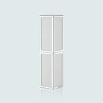 Empty Plastic Magnet Custom Lipstick 19.5mm*19.5mm Diameter Square tube GL208