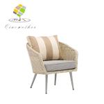 Luxury Wicker Garden Furniture Modern Patio Furniture Aluminum Frame Rattan