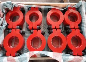 Quality Red Wellhead Fittings No.5 Hub Clamp Connector For Safety Connection wholesale