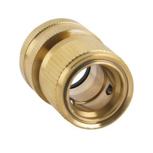 Quality ROHS Brass Garden Hose Connectors , Male And Female Hose Coupling wholesale
