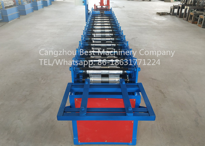 Hydraulic Roofing Sheet Making Machine 250 / 312 And 416mm Changeable Soffit Panel