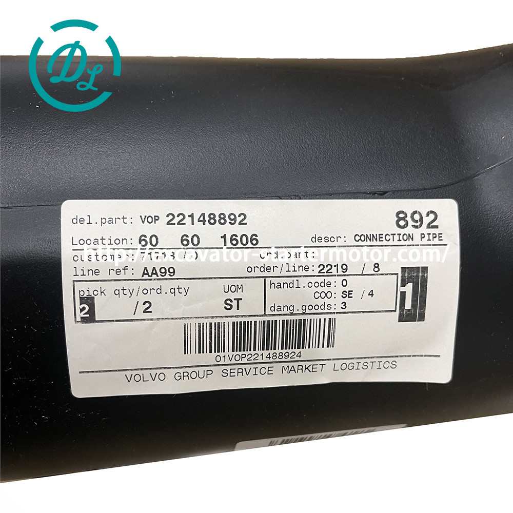 OEM Engine Parts Connection Pipe 22148892 Volvo Penta TAD1651GE