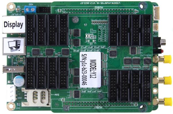 Sysolution Android Control Card Y12 16 hub 75 Ports 4 Cortes-A35 1080P 90,000