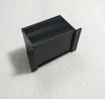 50X40x60mm Sandblasting Black Aluminum Case With L Plate