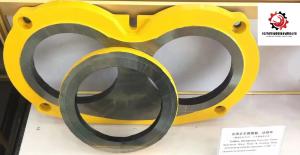 Quality Zhengfeng Concrete Pump Truck Parts Spectacle Wear Plate Custom wholesale