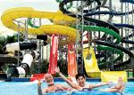 Holiday Villa Custom Water Slides Commercial Pool Water Slide 4 Riders Load