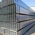 Q235 Welding Galvanized Steel Drain Pipe Silver Galvanised Metal Pipe 20mm Hot