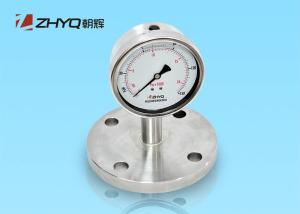 Quality Quick Installed Diaphragm Pressure Gauge , Stainless Steel Pressure Gauge wholesale