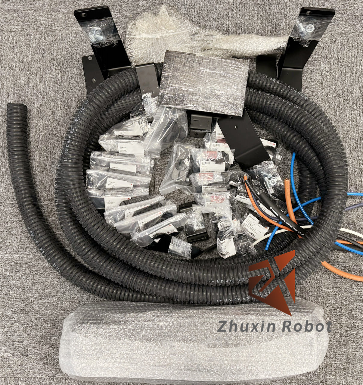 Cable Protection Conduits For Damage And Aging Of The Robot Pipeline