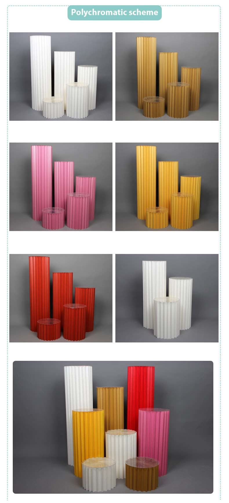 Folding Dessert Table Baby Engagement Wedding Origami Dessert Tai Chung Style Wedding Exhibition Display Counter