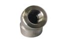 Duplex Steel 45D A182 2000lb Threaded Pipe Fitting