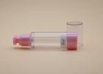 Pink Color 80ml AS Airless Spray Bottle Lightweight Environmental Friendly