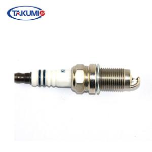 Quality Chevrolet GMC Pontiac Auto Spark Plugs Flat Seat 0.8mm Gap Multi Ribbed Insulator wholesale