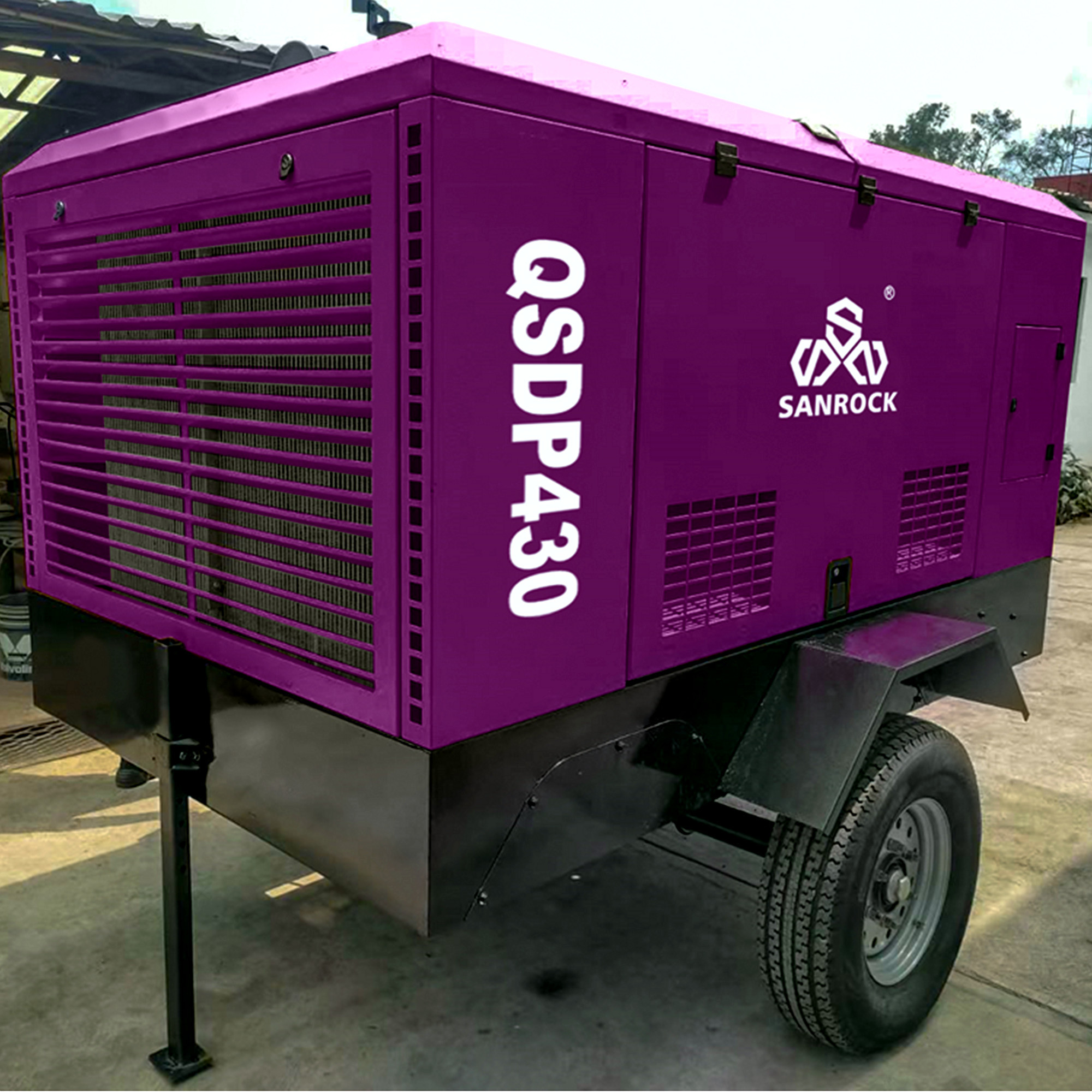 Mini Rotary Screw Air Compressor Machine Pressure 10bar Mining Portable Screw Air Compressor Price
