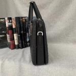 Authentic Exotic Ostrich Skin Men Large Business Briefcase Bag Laptop Case