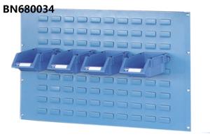 Quality 12 Gauge Steel louvered bin panels for heavy duty metal workbench Powder Coated wholesale