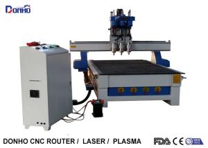Quality Three Heads CNC Router Engraver Milling Machine With 3.0 KW Air Cooling Spindle wholesale