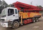 5 section Used Boom Truck , Concrete Line Pump Truck Sany 49M