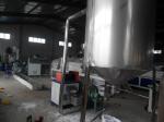 Bottle Flakes Pellet Single Screw Extruder / Plastic Film Granule Machine