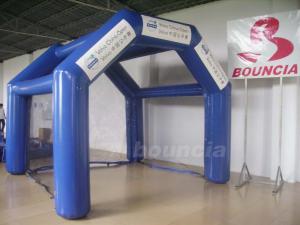 Quality 0.6mm PVC Tarpaulin Inflatable Golf Tent For Sport Games wholesale