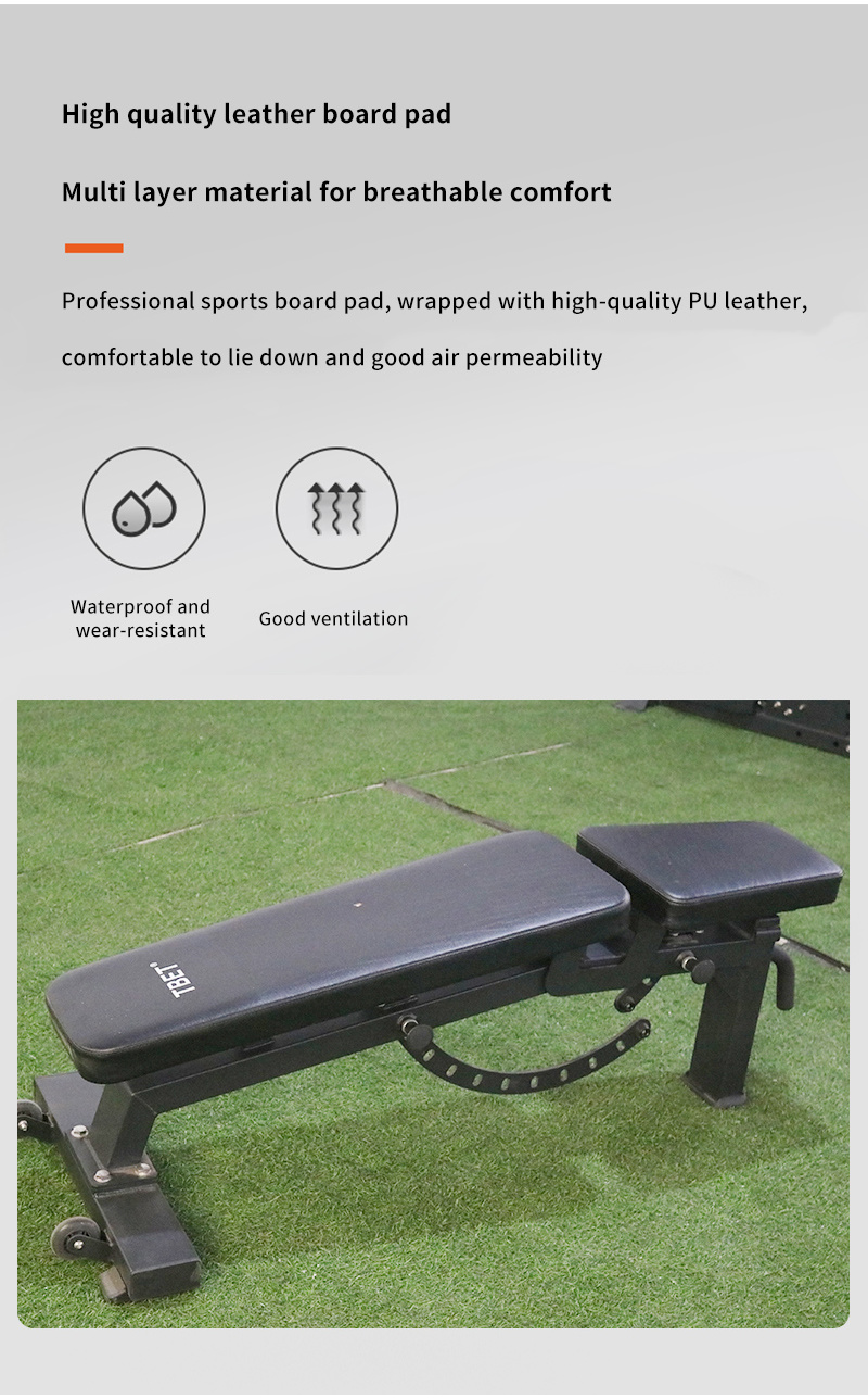 Multifunction Weight Training Fitness Equipment Adjustable Sit up Gym Weight Bench