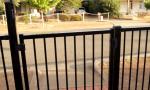 Customized Black Zinc Steel Metal Garrison Fence Panels Maintenance Free