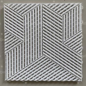 Quality Square Modern Grey Floor Tiles For Indoor Outdoor Easy Installation Garage Flooring wholesale