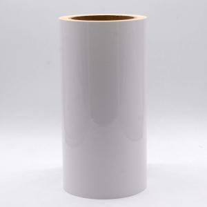 Quality ESD Anti Static Label Material 1Mil Gloss White Strong Adhesive Polyimide Materials With Glassine wholesale