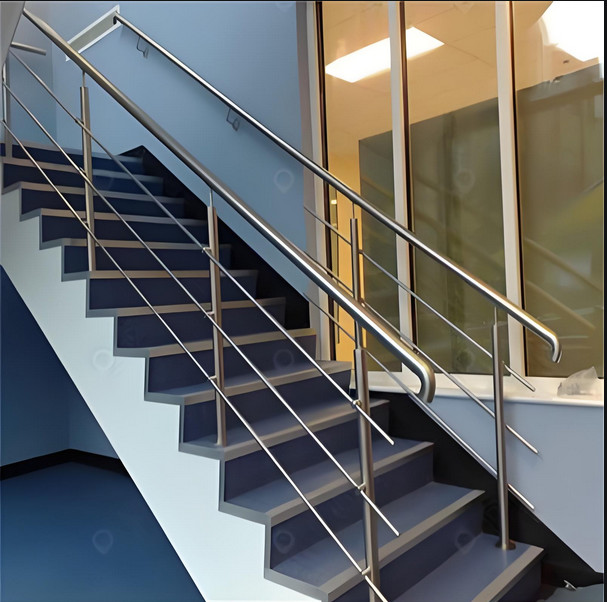 Modern Stair Balustrade Sleek Design Indoor Outdoor Safety Staircase Railing