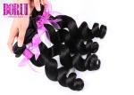 Mink Indian Human Hair Extensions Loose Wave Thick Ends Dyed Bleached Soft