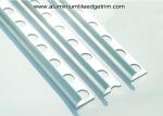 Elegant Metal Chrome Tile Outside Corner Trim For Ceramic Tile Protection
