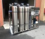 1000L/H RO Water Treatment System SUS PLC Industrial Drinking Water Filter
