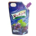 Juice self-supporting packaging bag Plastic mouth plastic packaging custom brand