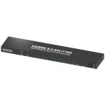 3840x2160 600Mhz Iron 1x16 HDMI 4K Splitter